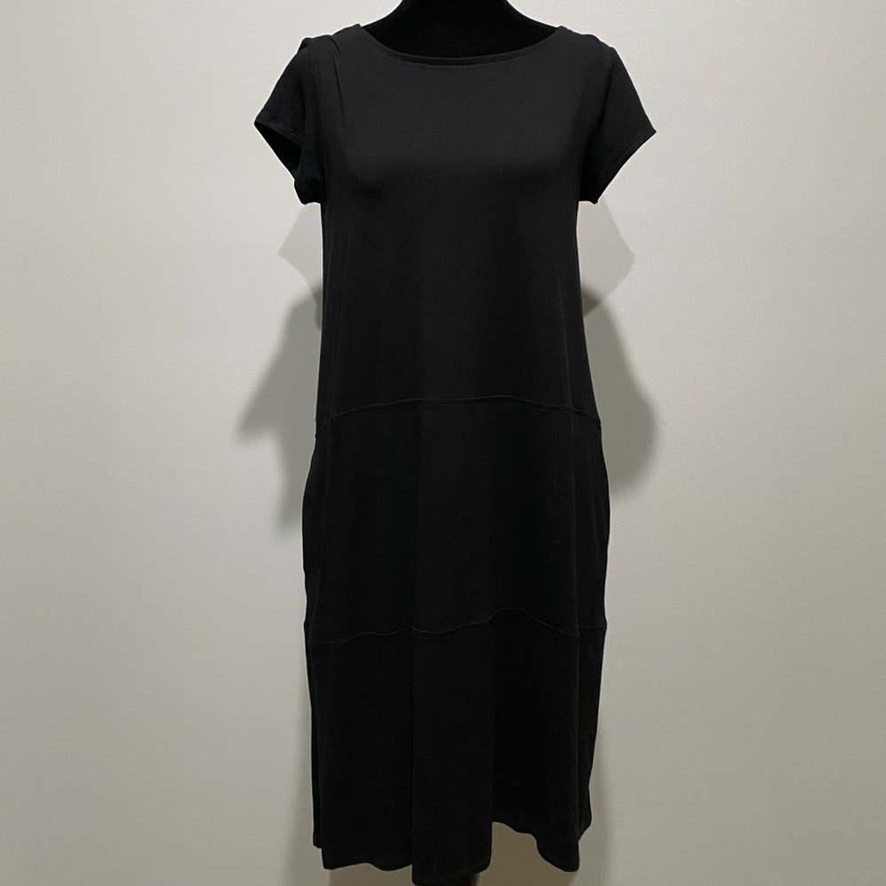 Eileen Fisher black dress, Size XS